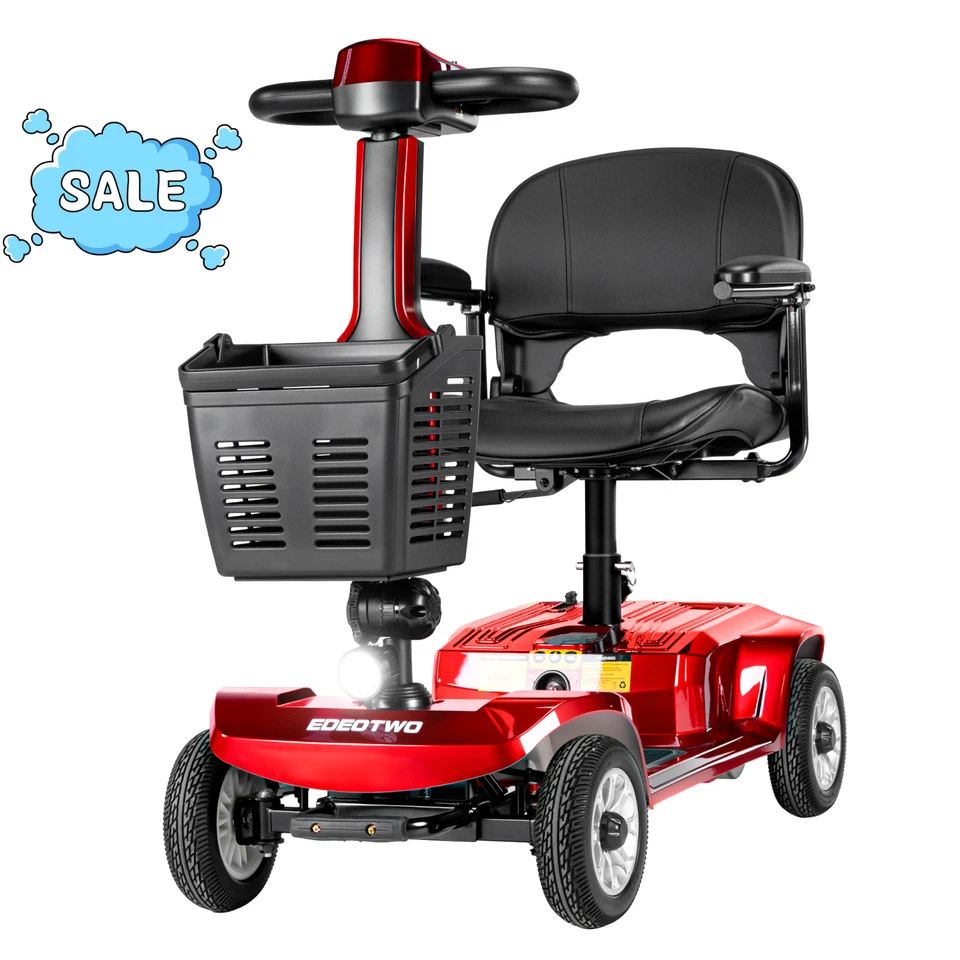 20KM Elektromobil Klappbar für Senioren,Stabiler Mobilitätsscooter bis 190KG - Bild 1 von 4