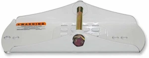 Starting Line Ski Mounting Saddle Bracket for Std Use-White for 2015-2016 - Picture 1 of 2