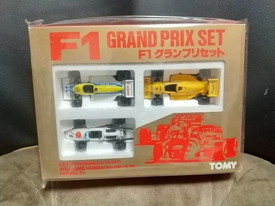 De colección Raro F1 GRAN PREMIO Set LOTUS 99T WILLIAMS FW 11B HONDA Tomica - Imagen 1 de 4
