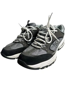 Skechers Mens Stamina Nuovo Gray/Black Shoes, Size: 12 Pre-Owned - Picture 1 of 7