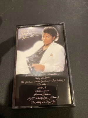 Thriller by Michael Jackson (Cassette, 1982, Epic Records, QET 38112) - Image 1 of 3