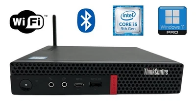 Lenovo ThinkCentre M920q TINY Core i5-9500T 16GB 256GB SSD WLAN+Antenne Win11 - Bild 1 von 2