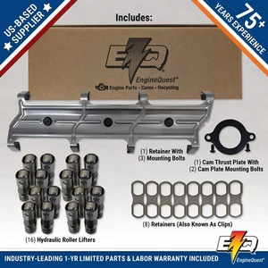 CHEVROLET 305 / 350 87-90 INCLUYE ELEVADOR DE RODILLOS GUÍAS DE RETENCIÓN PLACA DE LEVA NUEVO - Imagen 1 de 7
