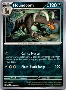 Houndoom 063/131 - Prismatic Evolutions Reverse Holo - Picture 1 of 2