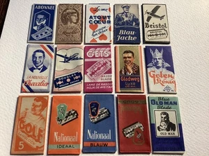 Vintage Sammlerstück Rasierwickler 15 verschiedene Made in Europe 'G-S - Bild 1 von 1
