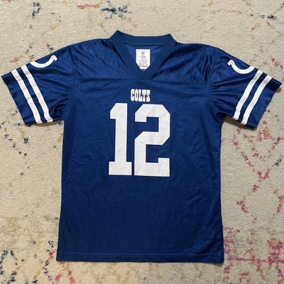 Andrew Luck #12 Indianapolis Colts YOUTH Jersey Size XL 16/18 - Image 1 of 4