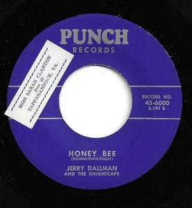 ROCKABILLY R&R 45 by JERRY DALLMAN & The KNIGHTCAPS HEAR IT - Picture 1 of 2