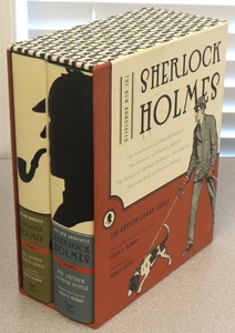 New Annotated Sherlock Holmes : Complete Short Stories, 2 Volume Set - Slipcase - Imagen 1 de 22