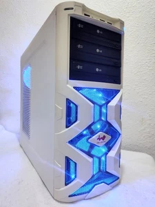 Retro Gaming Windows Xp PC AMD Athlon SSD Radeon 2gb GPU Computer White/Beige  - Picture 1 of 19