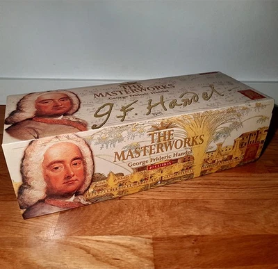 40 CD · Georg Friedrich Händel · Masterworks · Oratorien · Opern · Konzerte - Bild 1 von 3