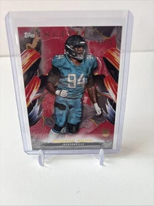 2024 Topps Inception Red /75 Maason Smith #192 Rookie RC Jacksonville Jaguars - Picture 1 of 3
