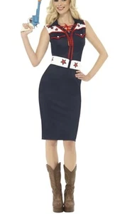Smiffys Rodeo Cowgirl Fancy dress Costume M (12-14) Preloved - Picture 1 of 6