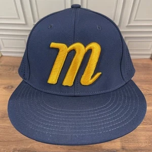 Pacific Headwear Mütze Kappe Flex Fit tailliert L/XL blau gelb Style 471 Elite Series - Bild 1 von 7