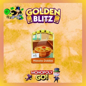 Masala Dabba - Gold Blitz Sticker - 5 ⭐ - Set 17 ⚡️ SCHNELLE LIEFERUNG ⚡️ - Bild 1 von 1