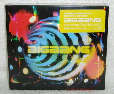BIGBANG BIG BANG Fisrt Album Taiwan CD+DVD Foto 1 de 3