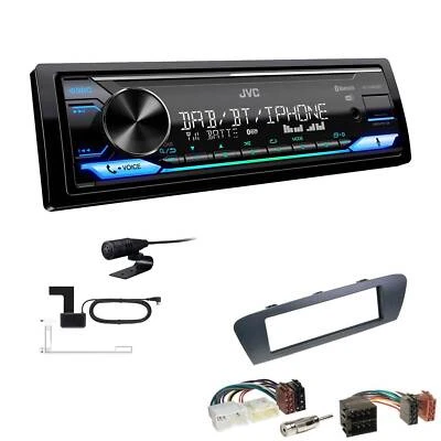 JVC Digital 1-DIN Autoradio DAB+ Bluetooth für Renault Trafic II 2001-2010 - Bild 1 von 4