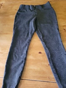 Matty M Women's Wideband Waist  Jeggings Pull On Back Pockets Gray S 26" Waist  - Picture 1 of 4