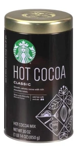 Starbucks Classic Hot Cocoa Mix, 30 Ounce Tin - Picture 1 of 2