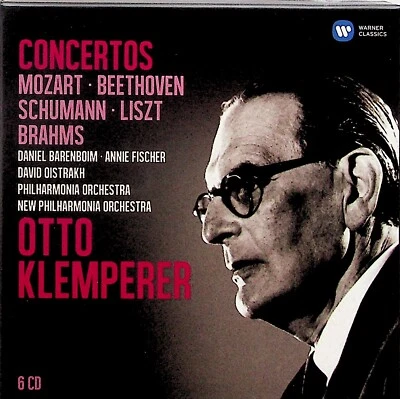 KLEMPERER- Concertos 6-CD Box (Mozart/Beethoven etc Horn Piano Violin) Fischer - Image 1 of 3