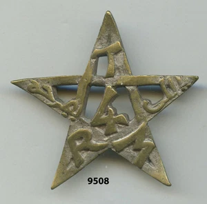 Insigne tirailleurs , 4  Rgt. de Tirailleurs Marocains - Imagen 1 de 1