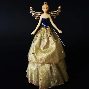 Weihnachten Gisela Graham Engel Elfe Stand-Engel Christbaumspitze 18 cm - Bild 1 von 7