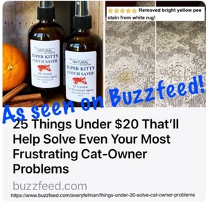 FMN Natural Cat Deterrent Spray. Cat Scratch Furniture Protection. Cat Repellent - Picture 1 of 13
