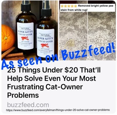 Натуральный сдерживающий спрей для кошек FMN. Защита мебели от кошачьих царапин. Репеллент для кошек - Изображение 1 из 4