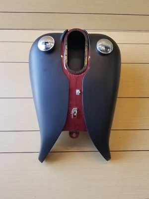 HARLEY DAVIDSON 5 GL GAS TANK SHROUDS FOR ROAD KING 94-2007 FLHP - Image 1 of 4