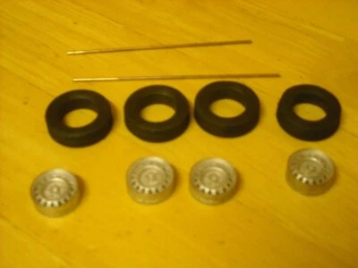 1/24th scale Dunlop wheels K&R Replicas for cars with 15" wheels
