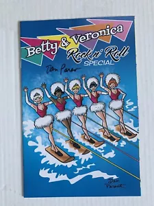 Betty and Veronica Rock n Roll Special Dan Parent 'Go Go's' Variant Signed W/COA - Picture 1 of 8