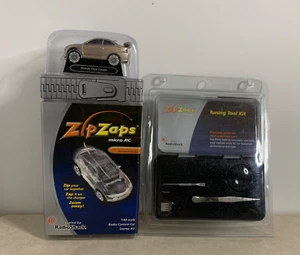 Zip Zaps Micro RC Honda Civic Coupe Gold & Tuning Tool Kit - Picture 1 of 8