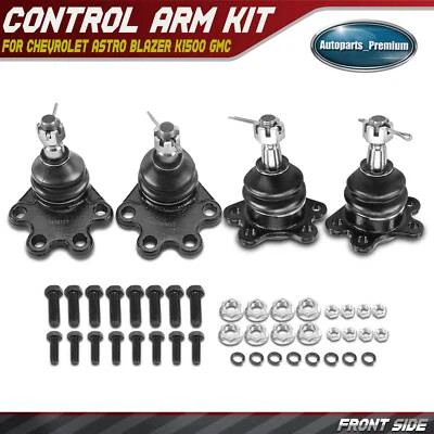 4 piezas rótula delantera inferior y superior para Chevrolet y GMC K1500/2500 Yukon Blazer Foto 1 de 4