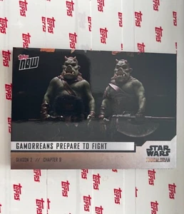 Topps now the Mandalorian Season 2 Chapter 9 gamorreans fight - Picture 1 of 2