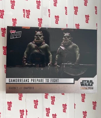 Topps now the Mandalorian Season 2 Chapter 9 gamorreans fight - Image 1 of 2