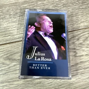 Better Than Ever - Audio Cassette By Julius La Rosa Autographed Inlay - Picture 1 of 7