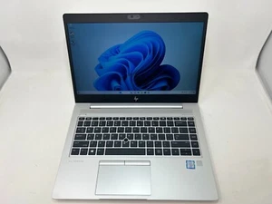 HP EliteBook 840 G5 Core i5-8350u 1.7GHz 32GB 512GB SSD FHD Webcam Win 11 Laptop - Picture 1 of 8