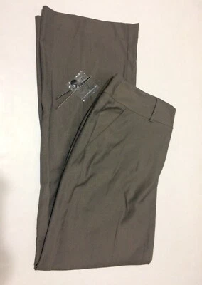 APT 9 Tummy Control NWT Women Gray Brown Flat Pants 14 size - Image 1 of 4