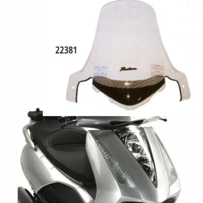 PARABREZZA FACO HONDA PHANTEON 150 ANNO 2006 STAFFE DI RINFORZO INCLUSE - Immagine 1 di 4