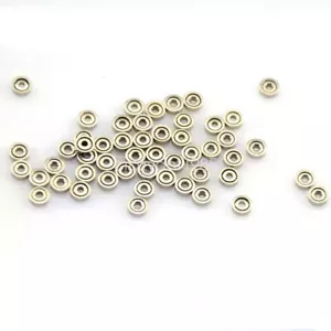 100pcs Lot 681XZZ Micro Mini Deep Groove Double Shielded Ball Bearing Toy Ring - Picture 1 of 16