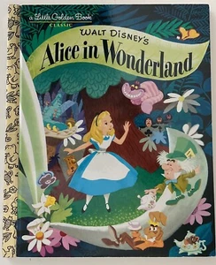 A Little Golden Book Walt Disney's Alice in Wonderland - 2018  great condition  - Picture 1 of 7