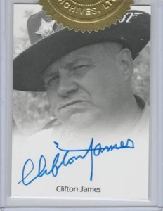 2016 007 James Bond Archives Spectre Clifton James Autogramm Sheriff Pepper - Bild 1 von 1