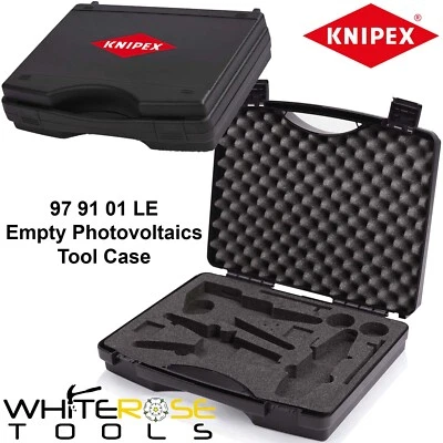 Knipex Photovoltaics Tool Case Solar Cable Connectors MC4 97 91 04 V01 - Image 1 of 3