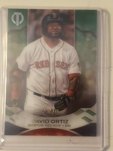2019 Topps Tribute Baseball DAVID ORTIZ 71/99-Red Sox