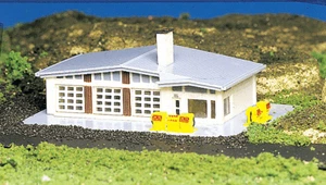 Bachmann N Shell Gas Station Assembled 45904 - Picture 1 of 1
