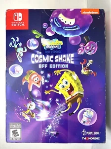 Spongebob Squarepants Cosmic Shake BFF Edition Collector' Box Nintendo Switch - Picture 1 of 5