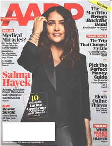 AARP Magazine October November 2021 Salma Hayek Man Who Brings Back The Dead - Picture 1 of 1