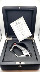 OAKLEY - Black Carbon Fiber Carabiner Limited Metal Works #114 of 500 2014 Rare - Bild 1 von 10