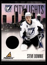 2010-11 Panini Pinnacle City Lights Materials Steve Downie 350/499 Tampa Bay