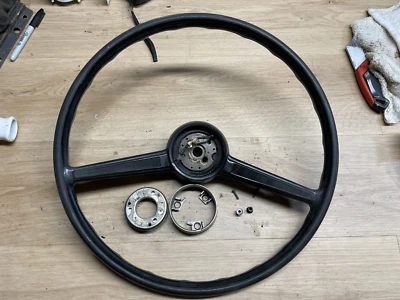 1969 DODGE A-100 PICK-UP STEERING WHEEL INCREDIBLY CLEAN A-108 READ ALL 64-70 68 - Image 1 of 4