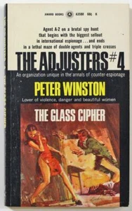 The Adjusters 4 The Glass Cipher by Peter Winston 1968 Award Paperback - Picture 1 of 1